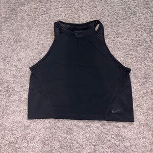 Nike Women's Black Crop Top